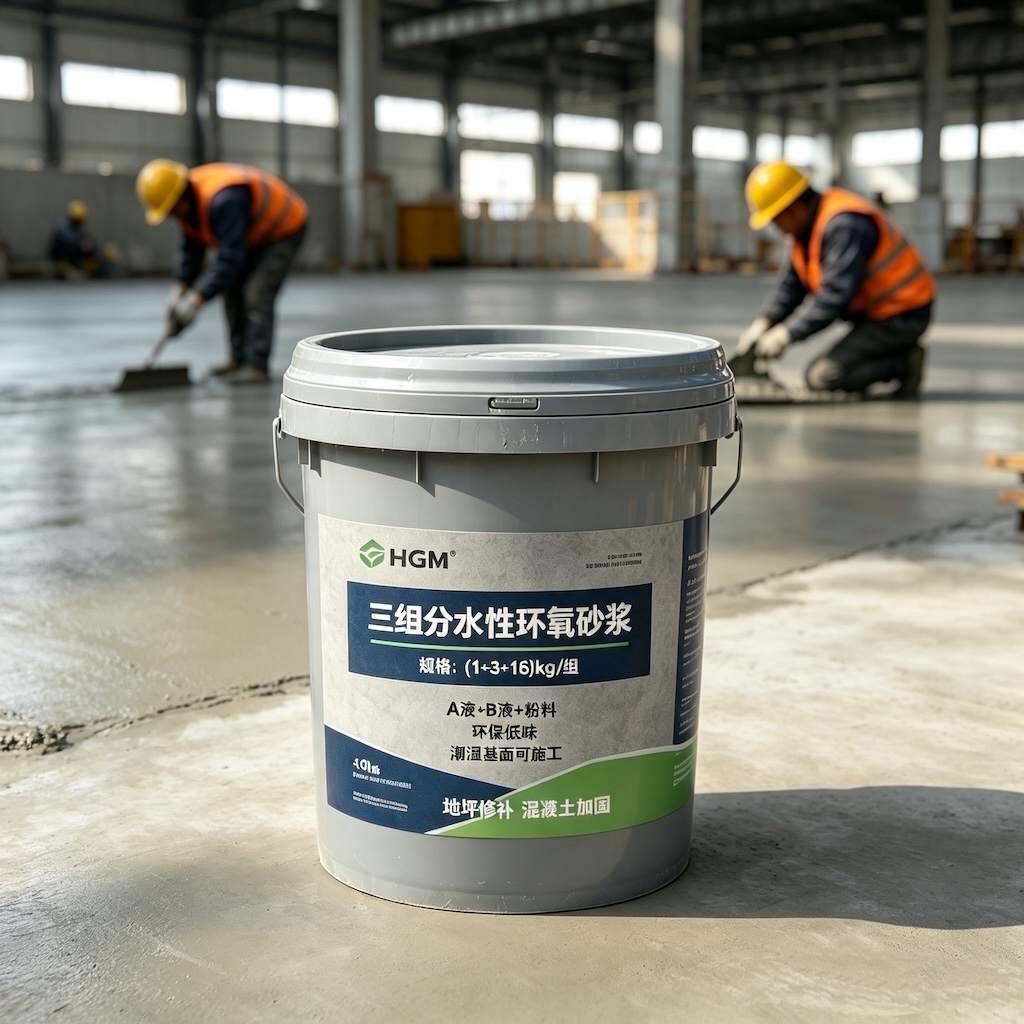 乡宁三组份水性环氧砂浆